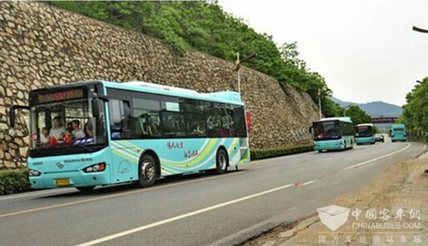 “五一”韶山景区换乘管理获赞，海格新能源客车功不可没