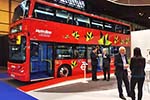比亚迪亮相英国伯明翰大巴展