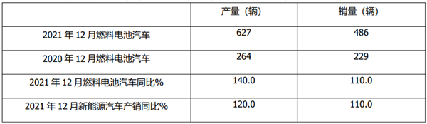 2021年度燃料电池客车市场特点总结分析