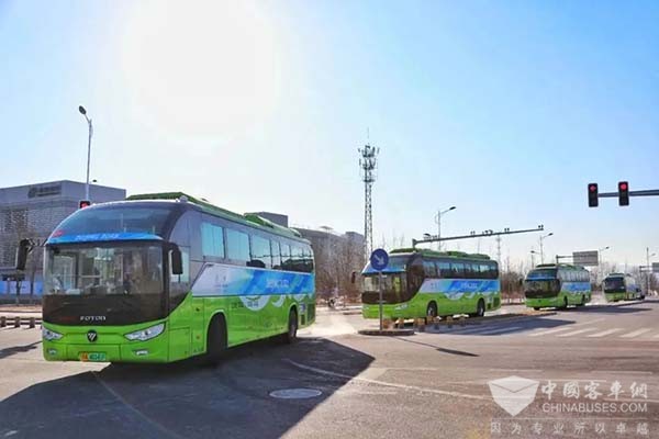 福田欧辉客车 燃料电池 氢燃料电池客车