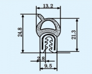 浩兴生产车用密封条(图)