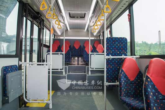 中车时代电动8米纯电动客车内饰