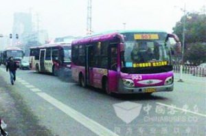 武汉今年更新1000台公交车