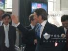 荷兰王子参观宇通世界电动大会展台 荷兰王子参观宇通世界电动大会展台