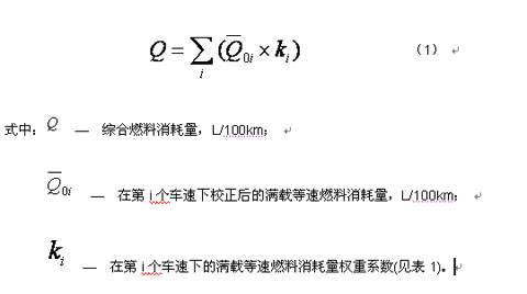 营运客车燃料消耗量限值及测量方法