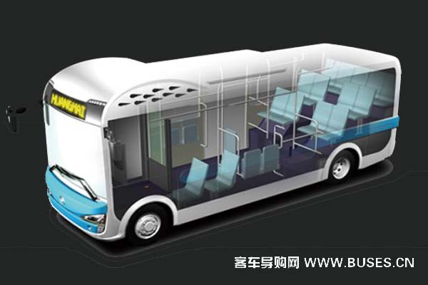 黄海DD6761G公交车（柴油国五13-25座）