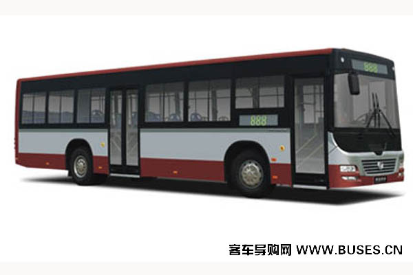 黄海DD6129B01F公交车(天然气国四24-49座)