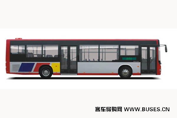 黄海DD6129S17公交车(柴油国四24-40座)
